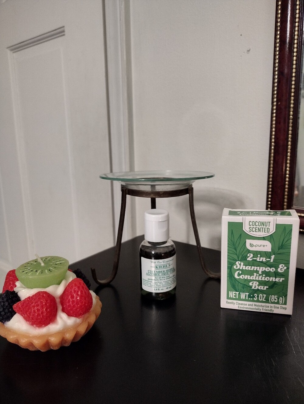 Oil Scent Stand Cucumber Toner Coconut Soap And Candle